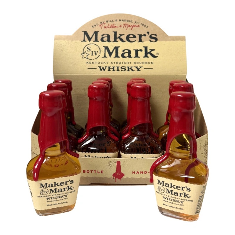 Maker’s Mark Bourbon Shooters (12 x 50mL)