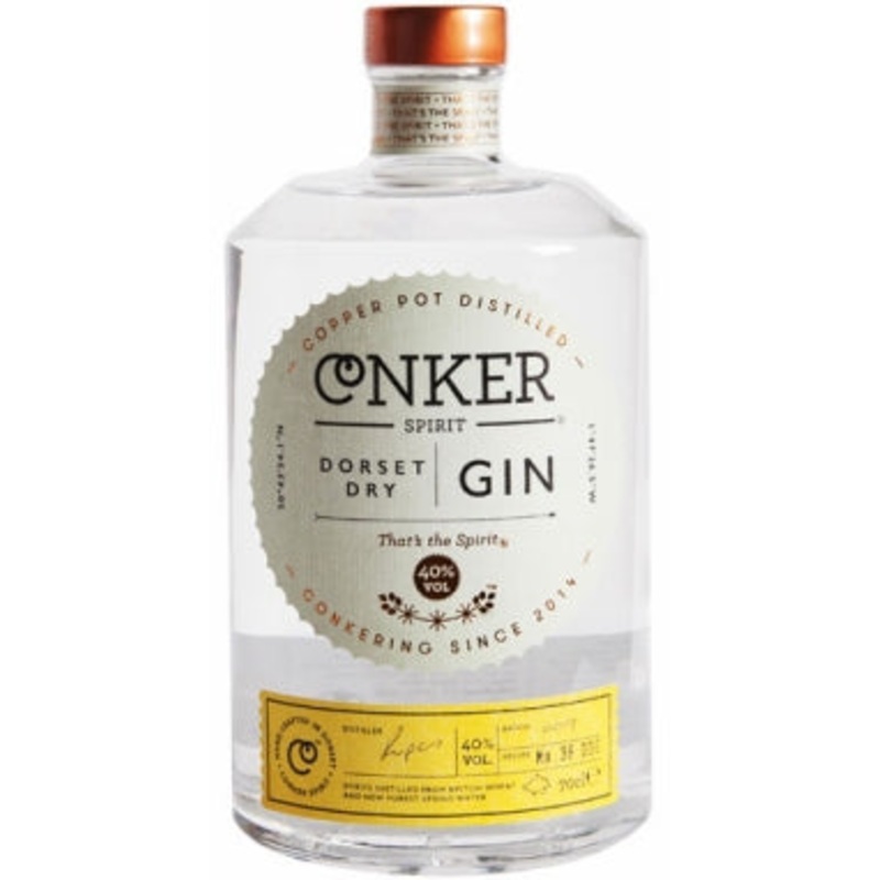 Conker Dorset Dry Gin 70cl Bottle