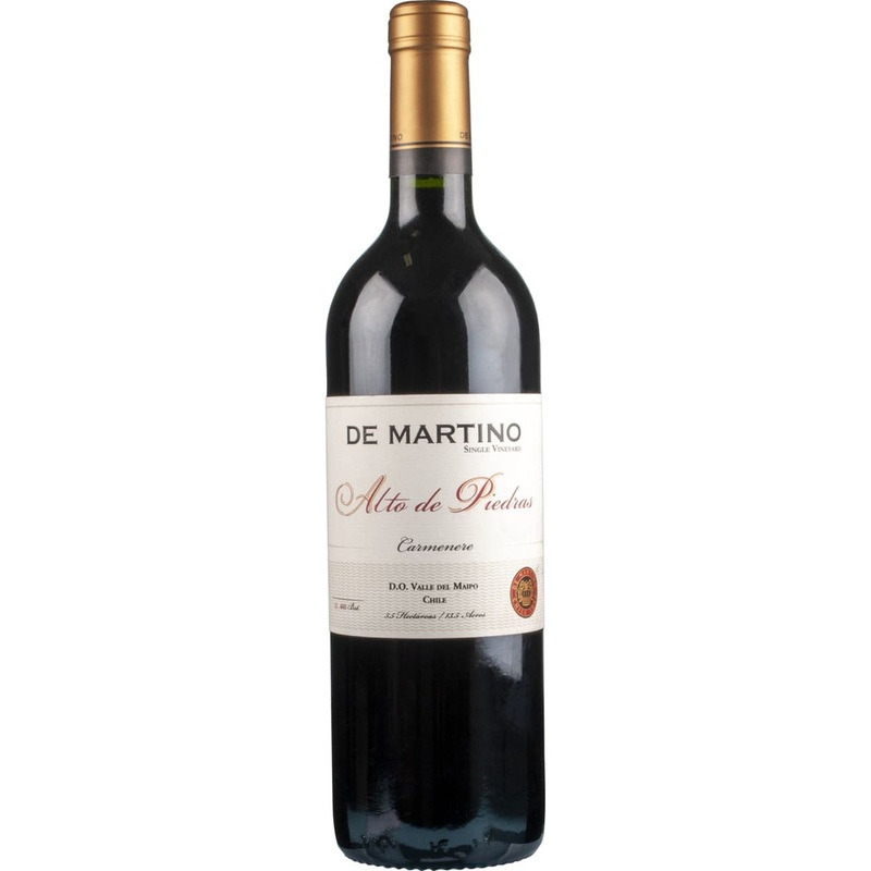 De Martino, Single Vineyard Carmenere Alto de Piedras, 2021 (Case)