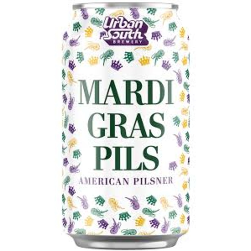 Urban South Mardi Gras Pilsner