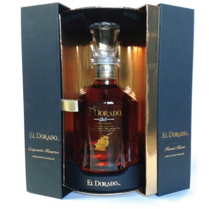 El Dorado Rum 25 Year Old Limited Edition – 750ML