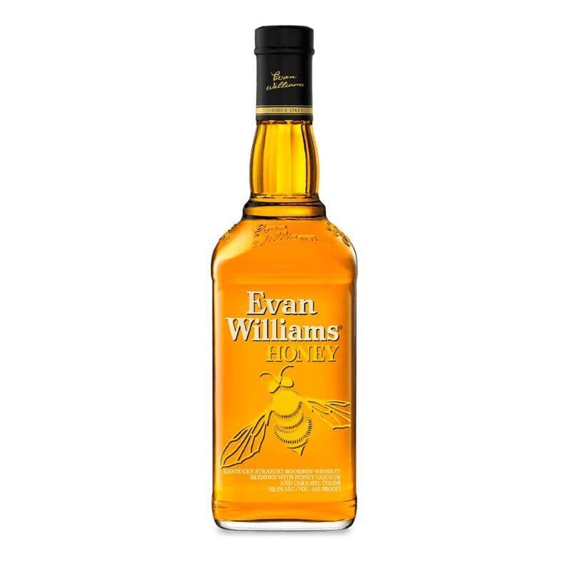 Evan Williams Honey Kentucky Straight Bourbon Whiskey 750mL