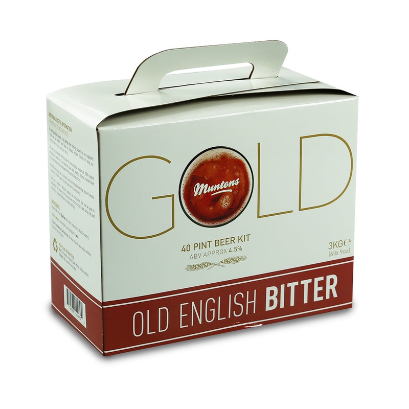 Muntons Gold 40 Pint Beer Kit – Old English Bitter