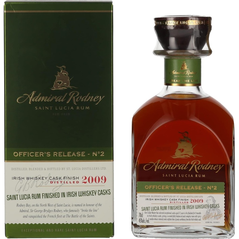 Admiral Rodney Officers Release #2 Irish Rum 70cl