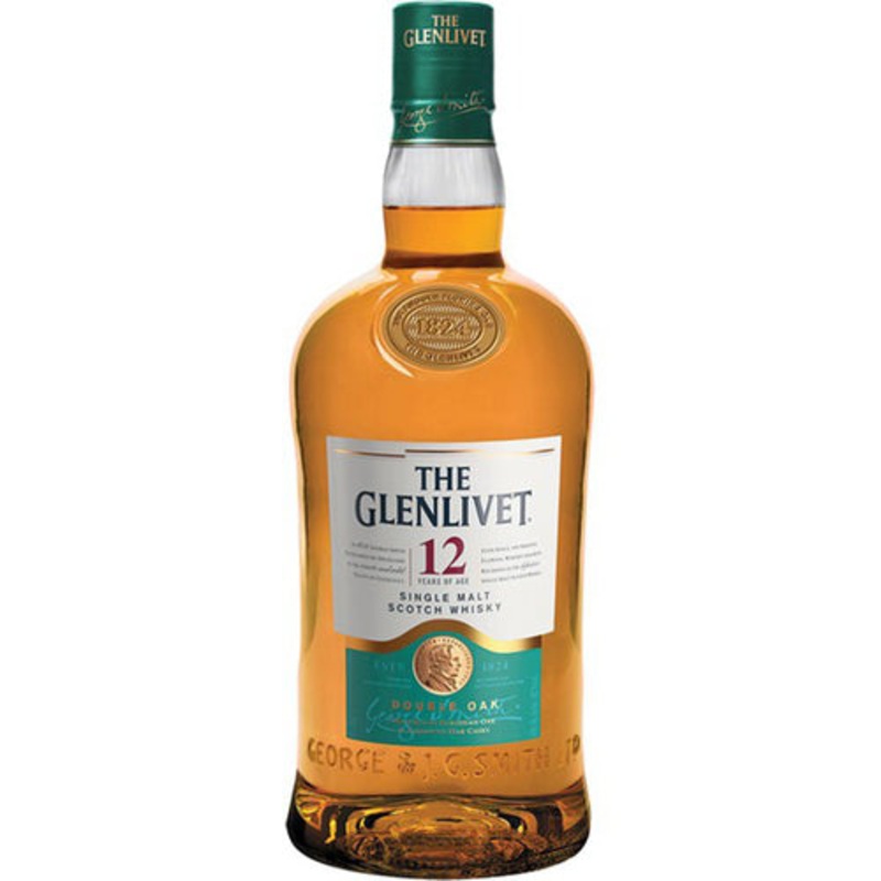 Glenlivet Scotch Single Malt 12 Year – 1.75L