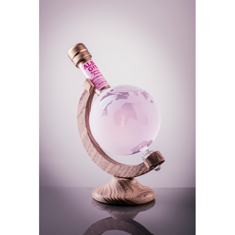 Mini World Globe Refillable Gin Decanter 20cl