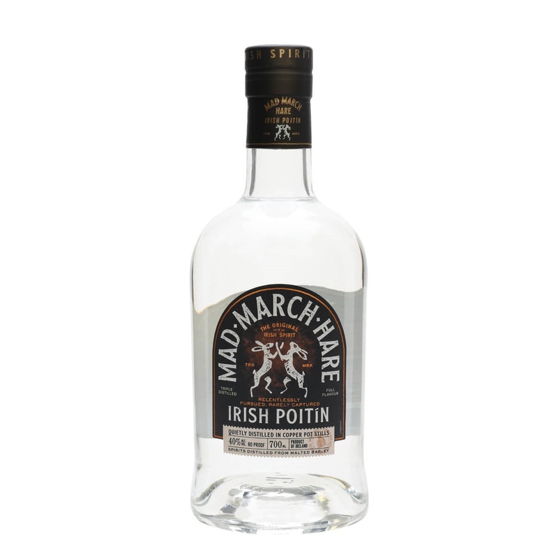 Mad March Hare Irish Poitin 40% abv 70cl