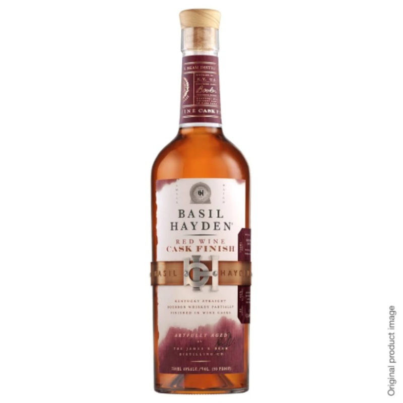 Basil Hayden Red Wine Cask Finish Bourbon Whiskey – 750ML