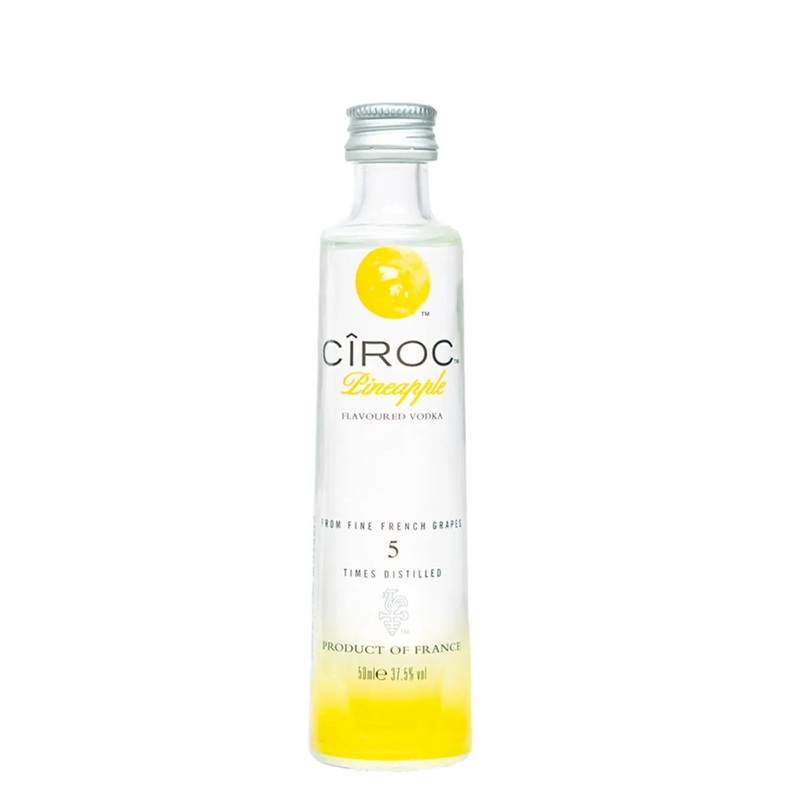 Ciroc Pineapple Vodka Miniature, 5 cl