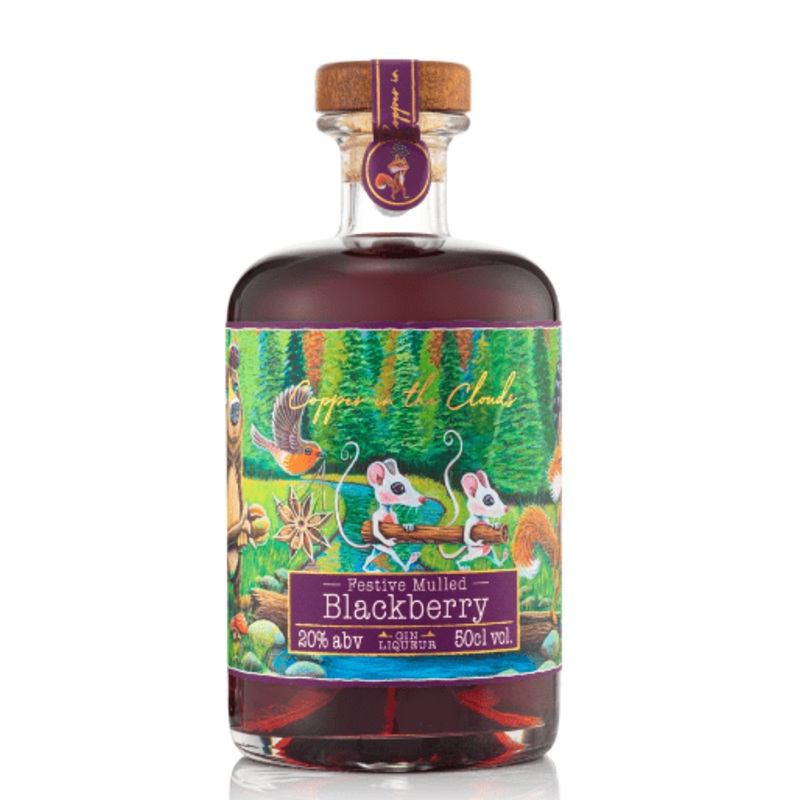 Copper in the Clouds Mulled Blackberry Gin Liqueur 50cl