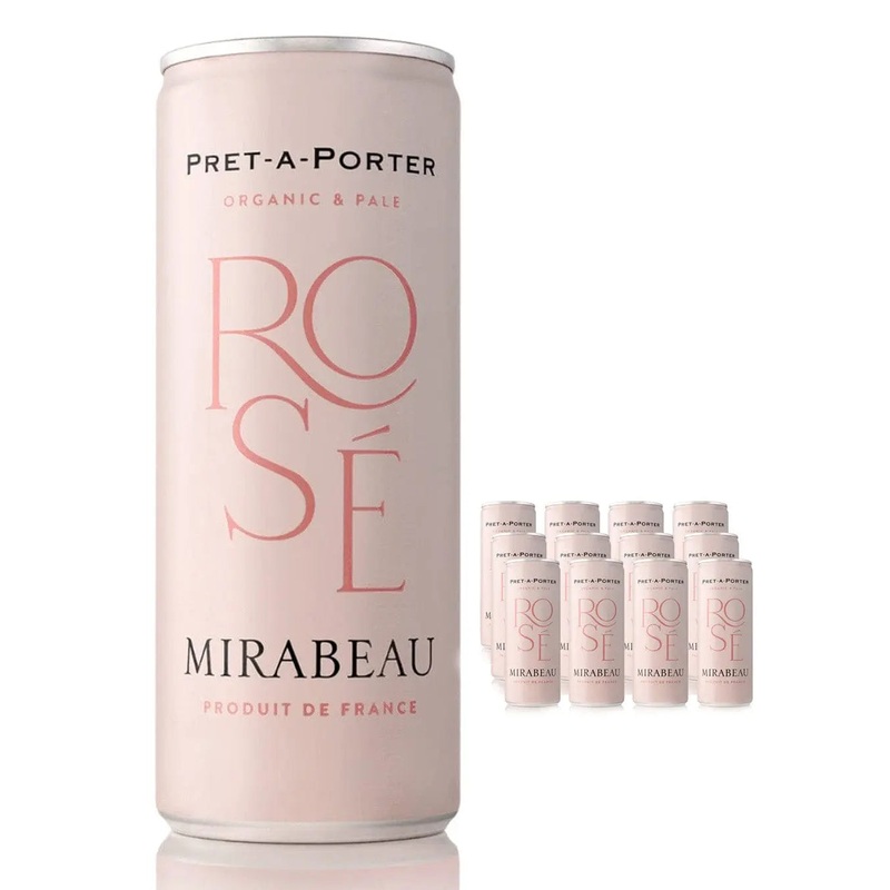 Mirabeau Prt–Porter Ros Can Multipack, 12 x 250 ml