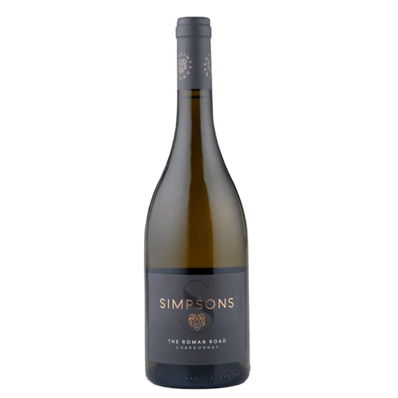 Simpsons Wine Estate, Kent, ‘Roman Road’, Chardonnay 2022 (Case)