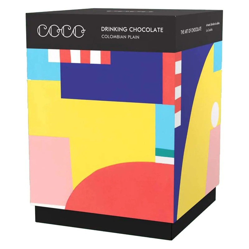 COCO Colombian Plain Dark Drinking Chocolate, 250 g
