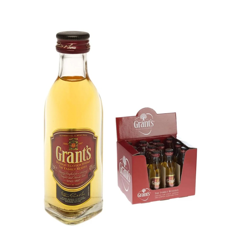 Grants Family Reserve Blended Whisky, 5 cl Miniature
