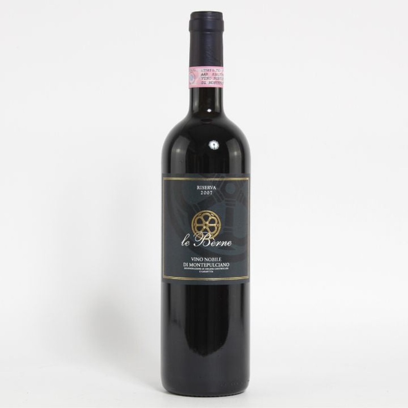 Le Berne, Vino Nobile di Montepulciano Riserva 2007