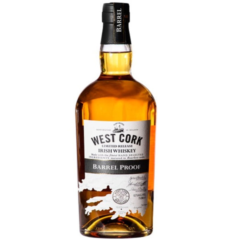 West Cork Barrel Proof Whiskey 124pf – 750ML