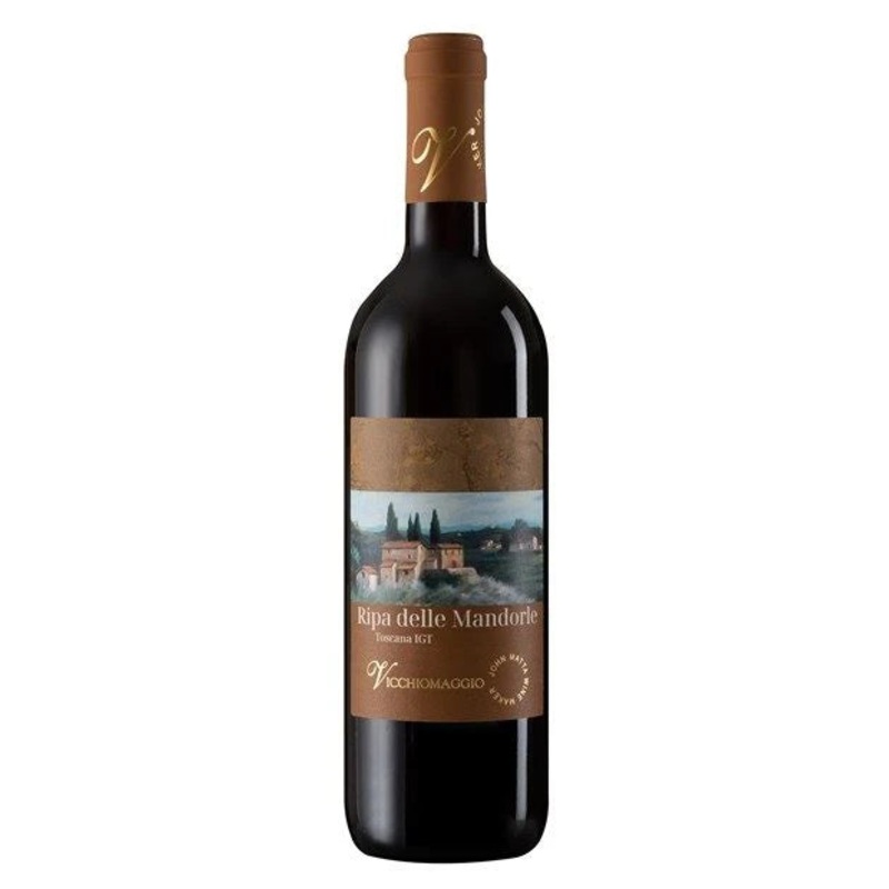 Castello Vicchiomaggio, Ripa delle Mandorle, Toscana Rosso 2023 (Case)