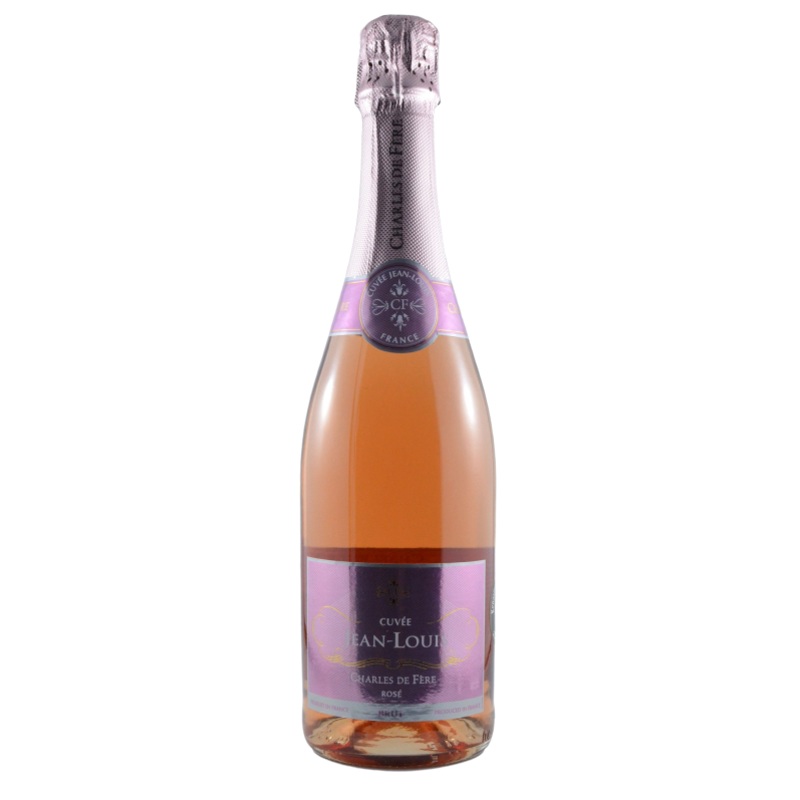 Charles de Fere Champagne Brut Cuvee Jean-Louis Rose 750 ML