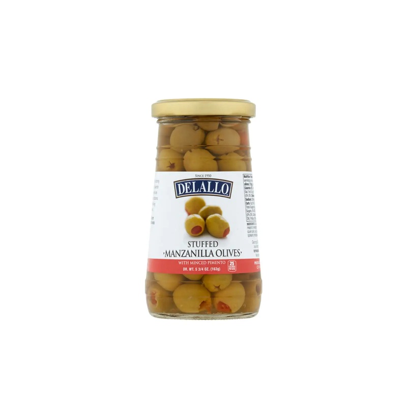 DeLallo Stuffed Manzanilla Olives 5.8 OZ