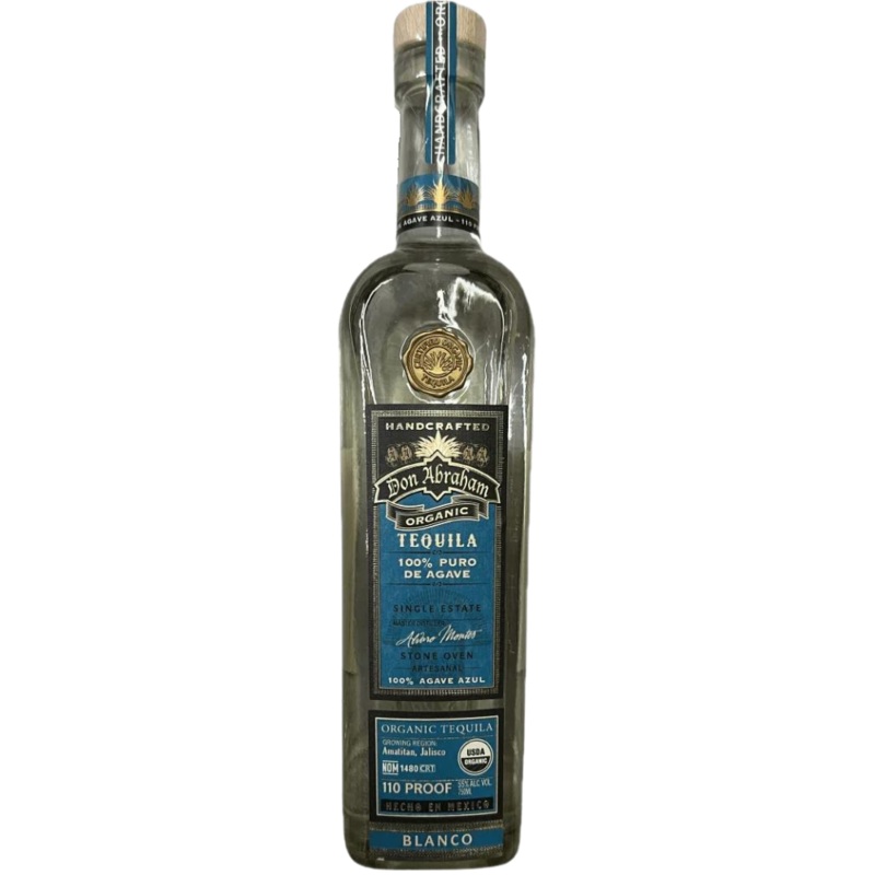 Don Abraham Organic Blanco 110 Proof Tequila 750 ML
