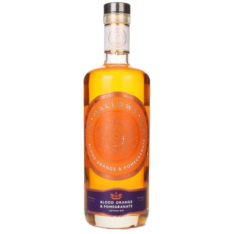 Mallows Orange & Pomegranate Gin 70cl
