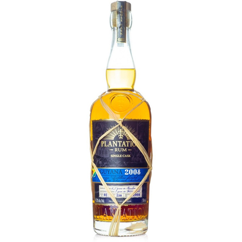 Plantation Aged Rum Single Cask Zebra Cask 2008 Guyana