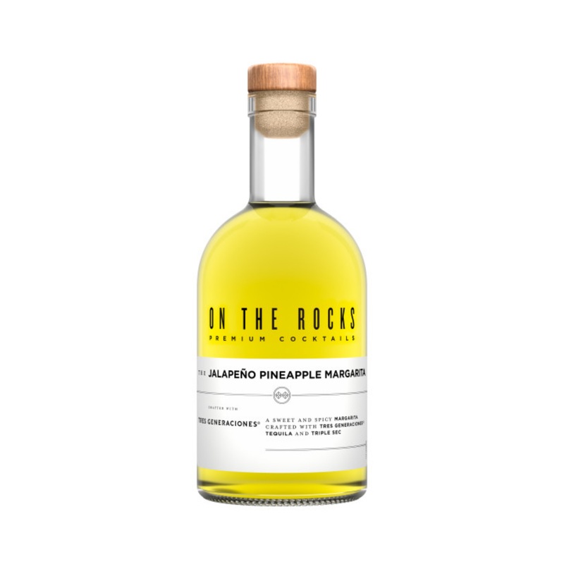 On The Rocks Jalapeno Pineapple Margarita Cocktail 375 ML