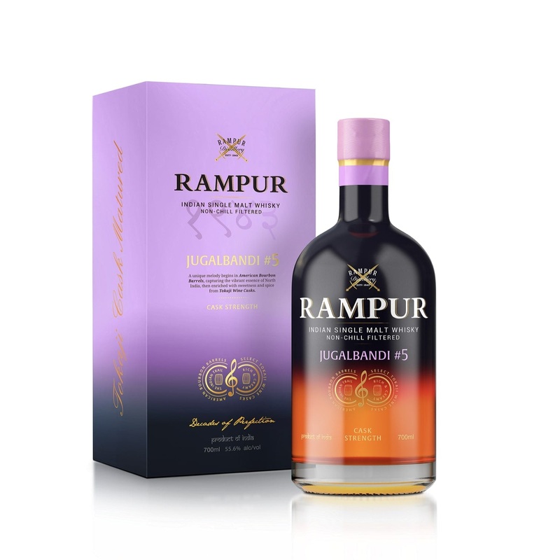 Rampur Cask Strength Jugalbandi #5 Single Malt Indian Whiskey 1 700ml default