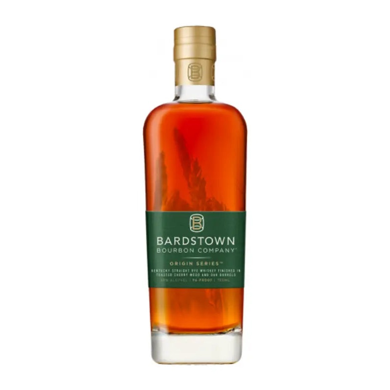 Bardstown Origin Series Rye Finished In Toasted Cherry Wood & Oak Barrels 750mL