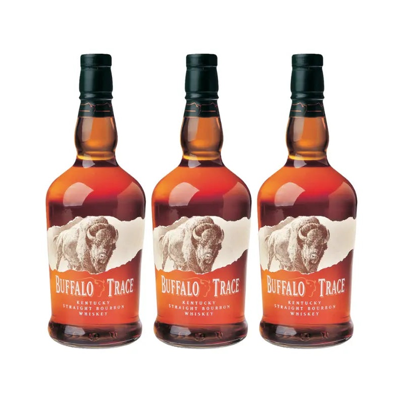 Buffalo Trace Bourbon Whiskey 3-Pack