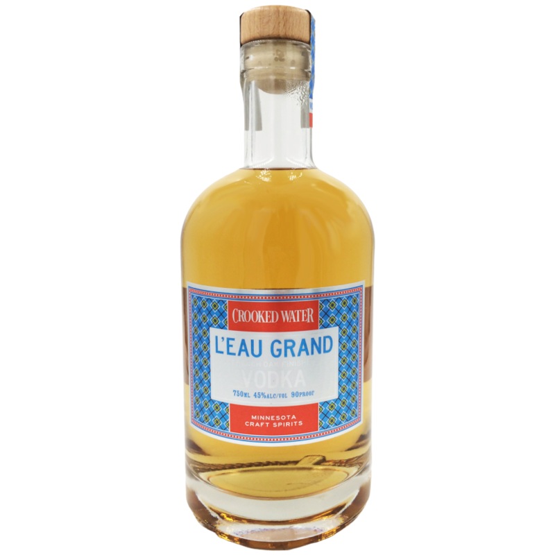 Crooked Water Vodka French Oak Finished L’Eau Grand 90 750 ML