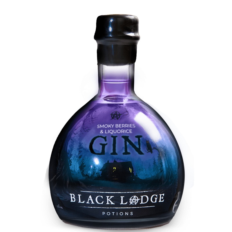 Black Lodge Smoky Berries & Liquorice Gin 70cl