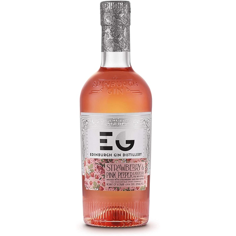 Edinburgh Gin Strawberry and Pink Pepper Gin Liqueur 50cl