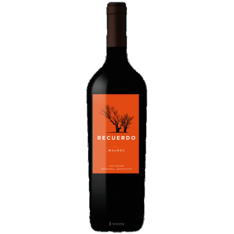 Recuerdo Wines Malbec Mendoza 2017 750 ML
