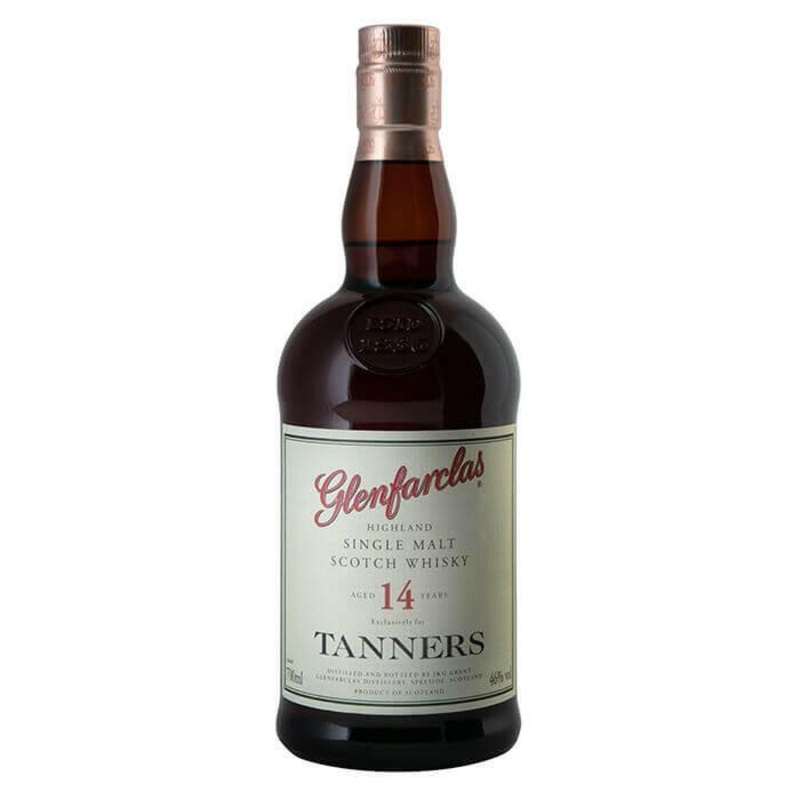 Tanners 14 Year Old Glenfarclas Highland Single Malt, 46% vol – Gift Boxed
