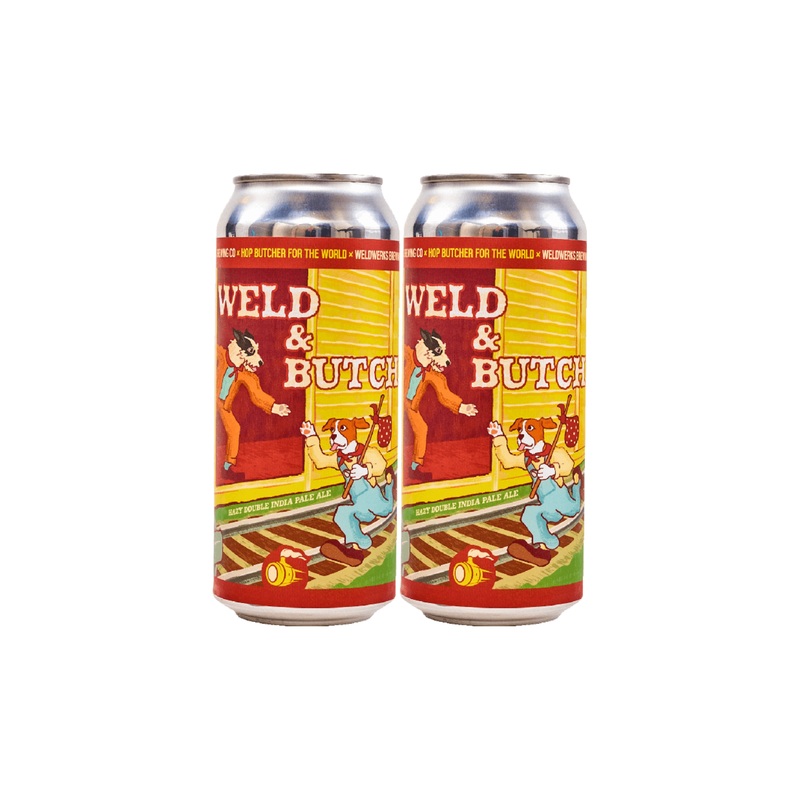 Weldwerks Brewing Weld & Butch IPA 4 PACK 16 OZ CANS