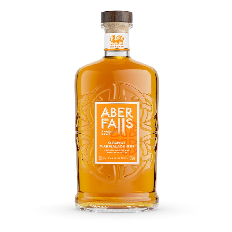 Aber Falls Orange Marmalade Welsh Gin, Rhaeadr Fawr, 41.3% vol