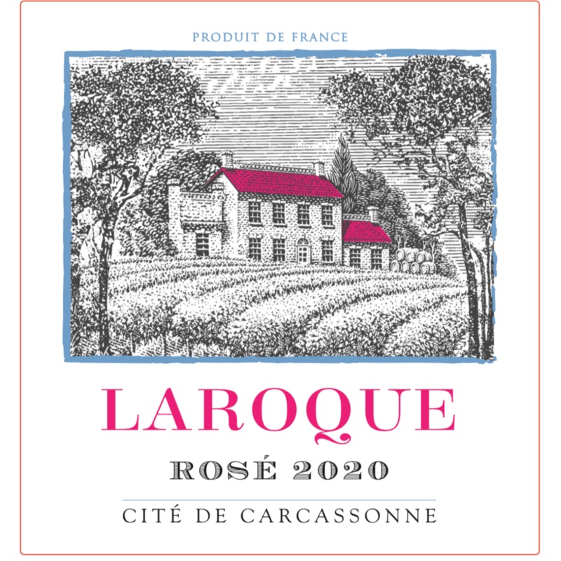 Domaine Laroque Cite de Carcassonne IGP Rose Cinsault 750ml