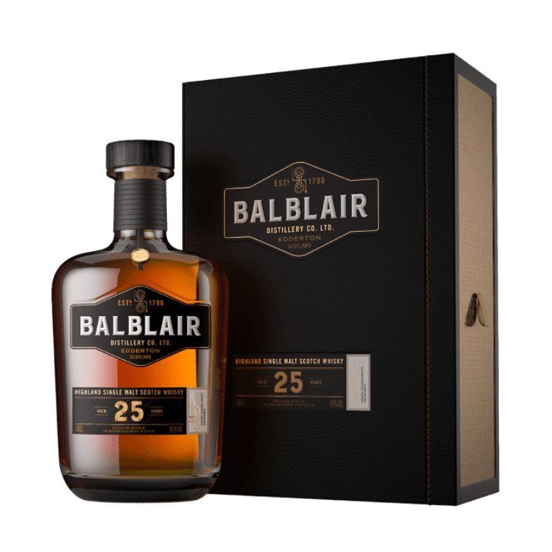 Balblair 25 Year Highland Single Malt Scotch Whiskey 750mL