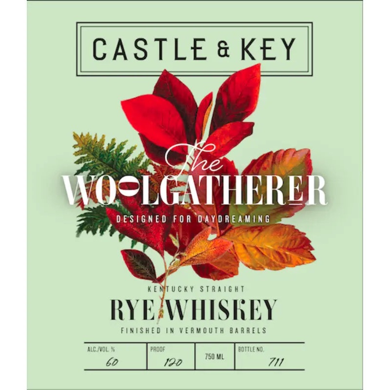 Castle & Key The Woolgatherer Straight Rye Whiskey 750mL