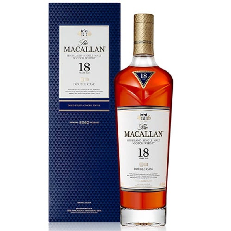 Macallan 18 Year Old Scotch Double Cask – 750ML