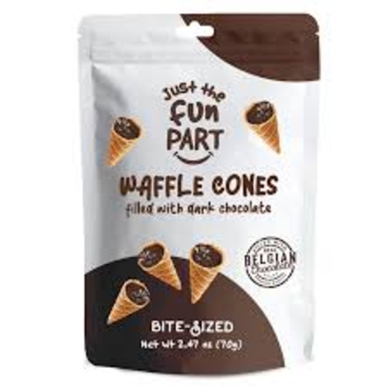 Waffle Cone Dark Chocolate Ends