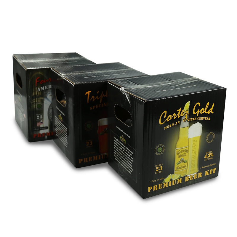 Bulldog Brews Premium 40 Pint Beer Kits Evil Dog Double IPA