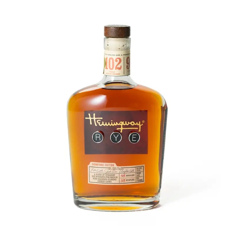 Hemingway Signature Edition Rye Whiskey 750mL