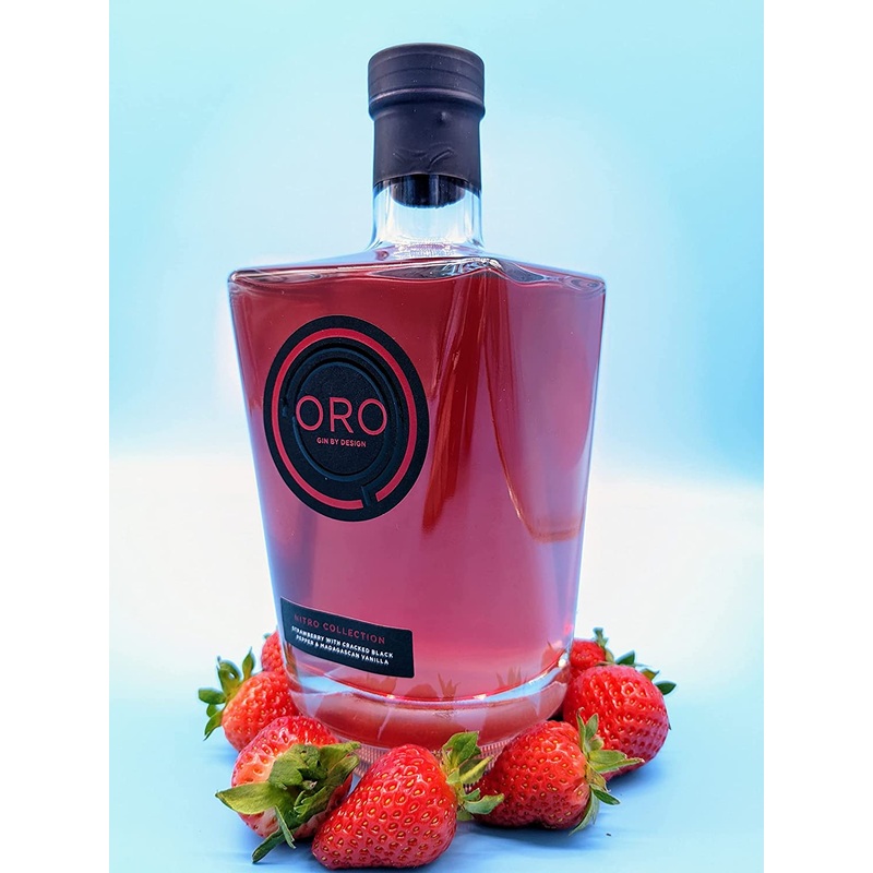 Oro Strawberry Distilled Gin 70cl