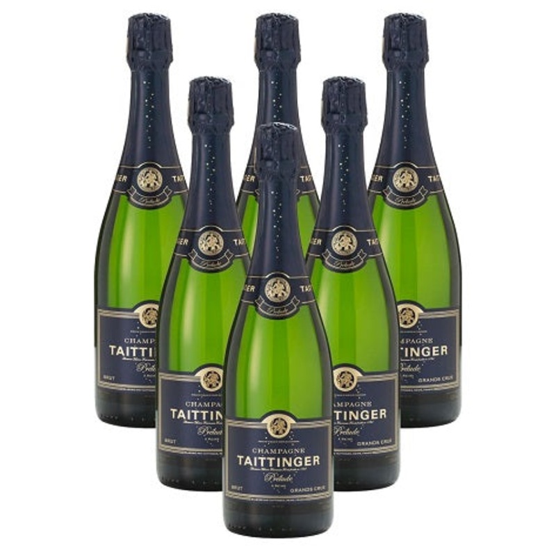Taittinger Prelude Grand Crus 6 Champagne Case 6 Bottle Case 6x75cl