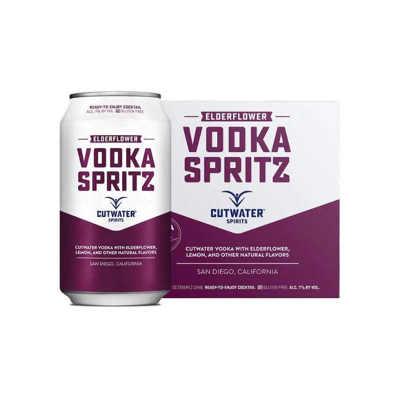 Cutwater Elderflower Vodka Spritz 4 Pack