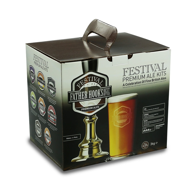 Festival 40 Pint Home Brew Beer Kit – Father Hooks Bitter