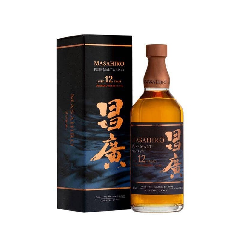 Masahiro Pure Malt Whisky 12 Years Old Oloroso Sherry Cask 750mL
