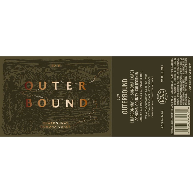 Outerbound Sonoma Coast Chardonnay 750ml